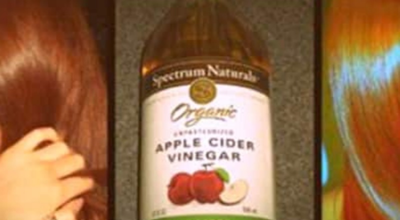 Ополаскиватель для волос с яблочным уксусом