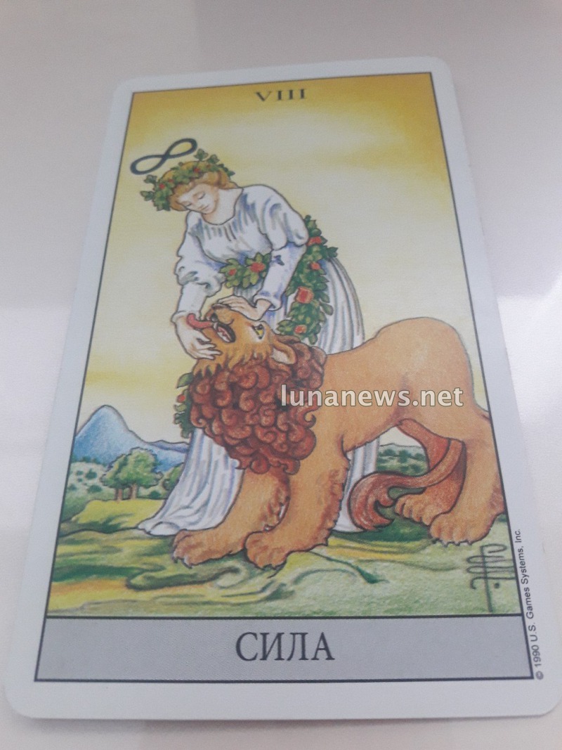 Восьмой аркан Таро Сила